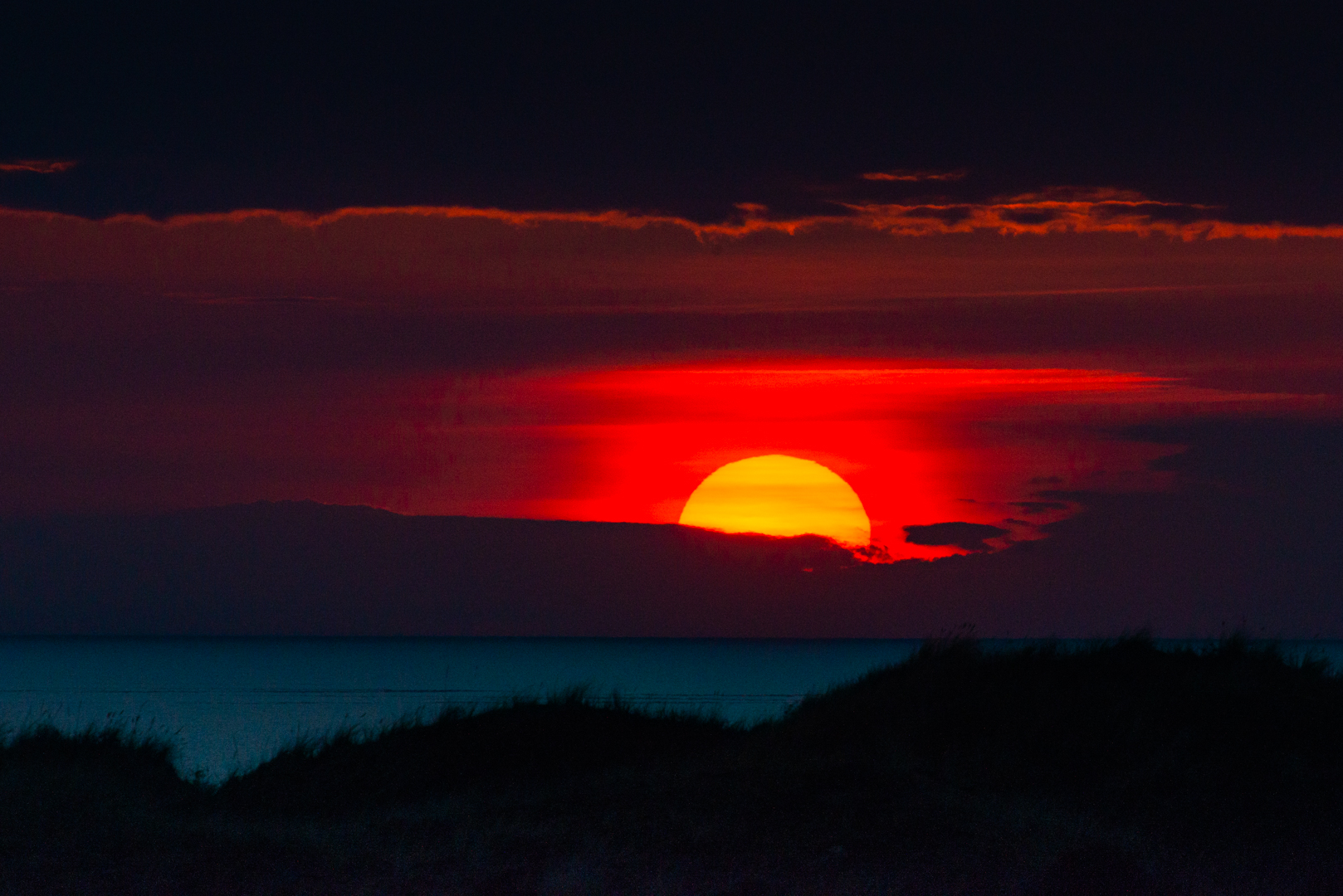 Sonnenuntergang am Skagerrak