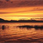 Sonnenuntergang am Skutarisee