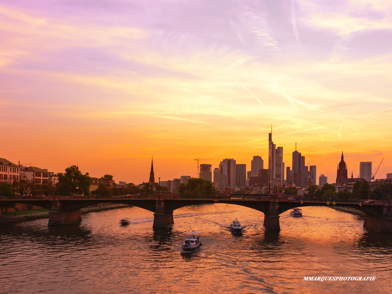 Sonnenuntergang am Skyline