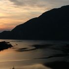 Sonnenuntergang am Sogne-Fjord
