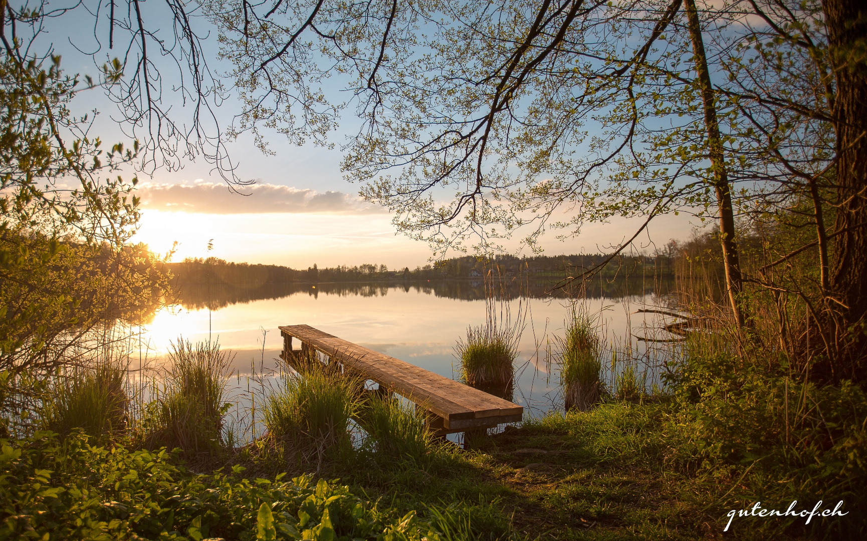 Sonnenuntergang am Soppensee