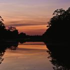 Sonnenuntergang am Southgate Angkor Thom