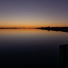 Sonnenuntergang am Speichersee