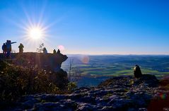 Sonnenuntergang am Staffelberg