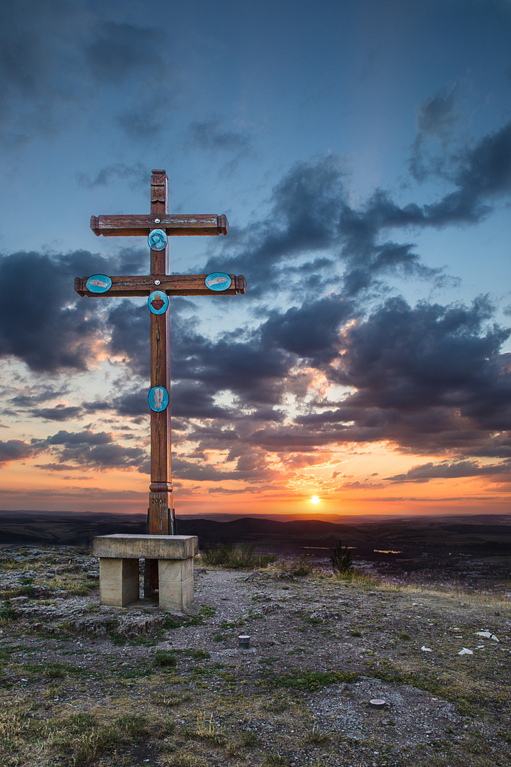 Sonnenuntergang am Staffelberg