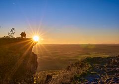 Sonnenuntergang am Staffelberg