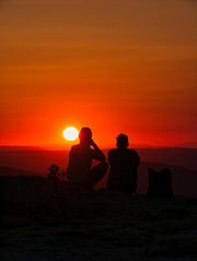 Sonnenuntergang am Staffelberg