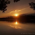 Sonnenuntergang am Staffelsee