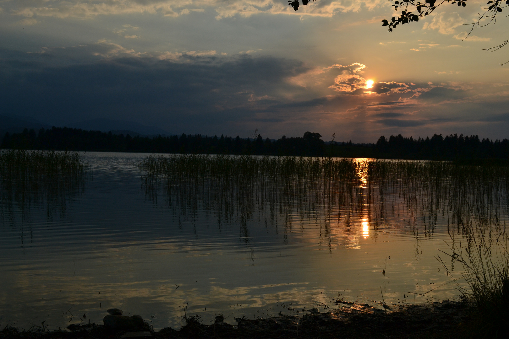 Sonnenuntergang am Staffelsee