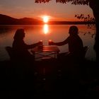 Sonnenuntergang am Staffelsee