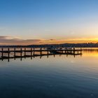 Sonnenuntergang am Starnberger See