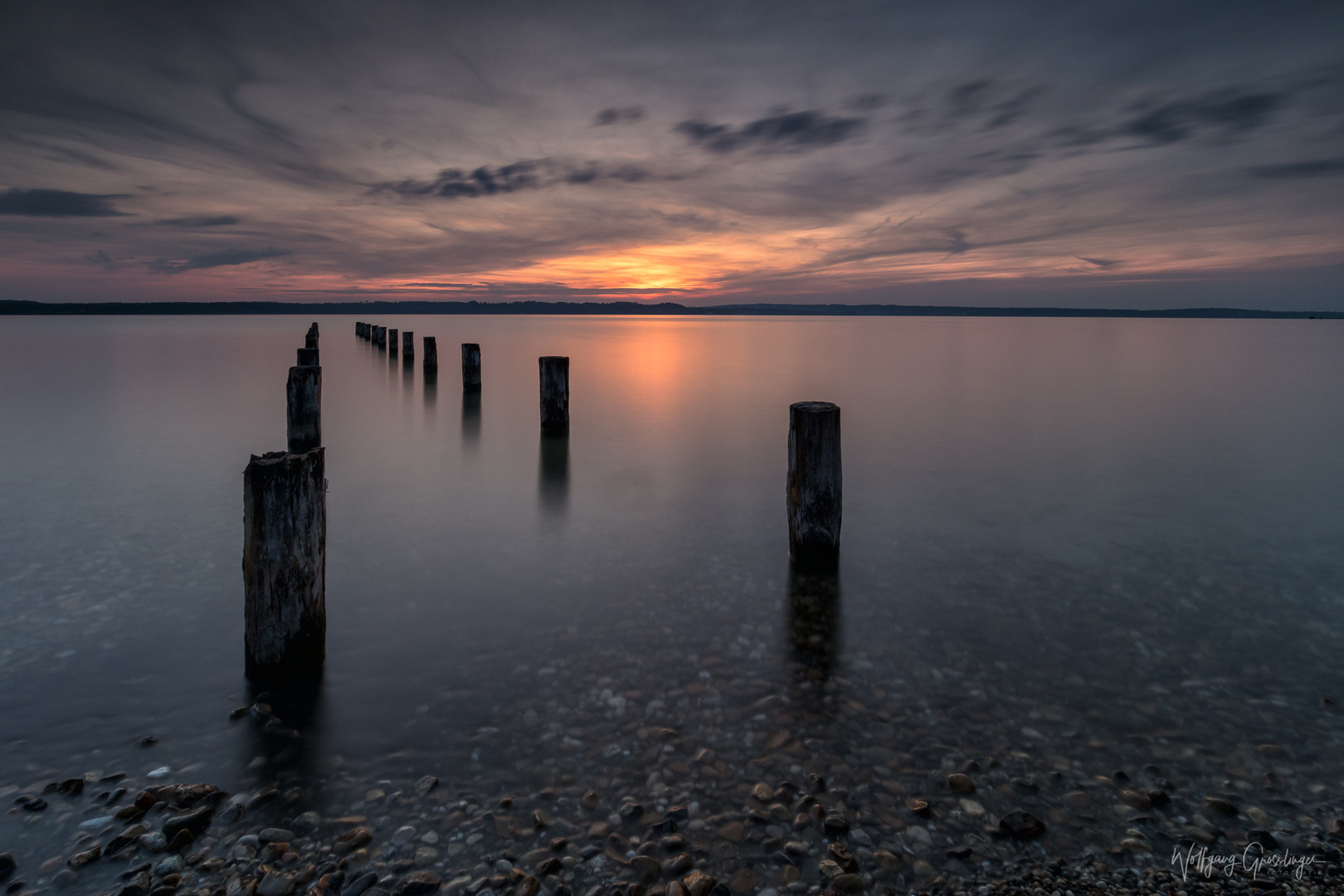 Sonnenuntergang am Starnberger See