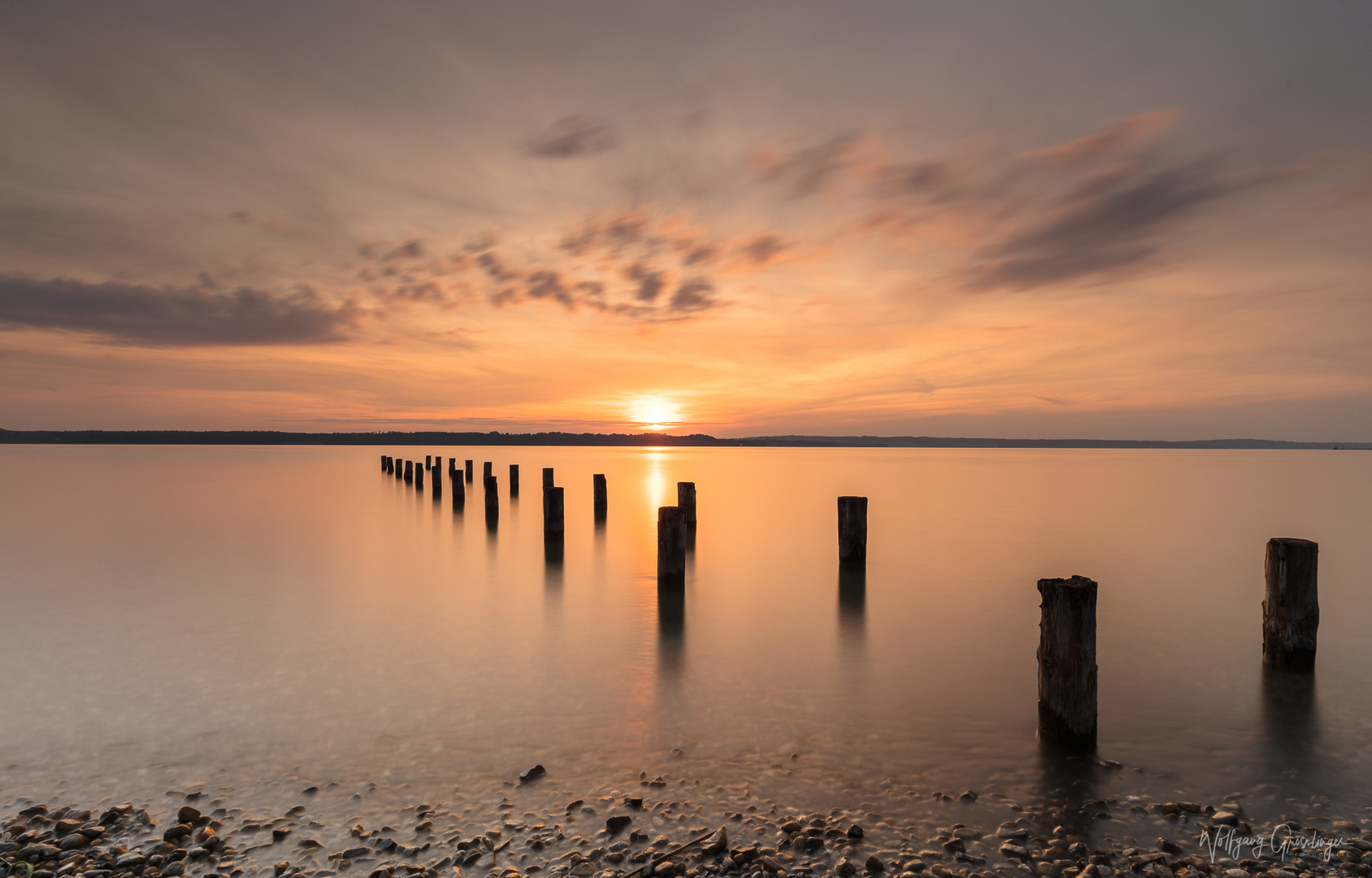 Sonnenuntergang am Starnberger See