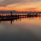 Sonnenuntergang am Starnberger See