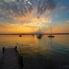 Sonnenuntergang am Starnberger See 