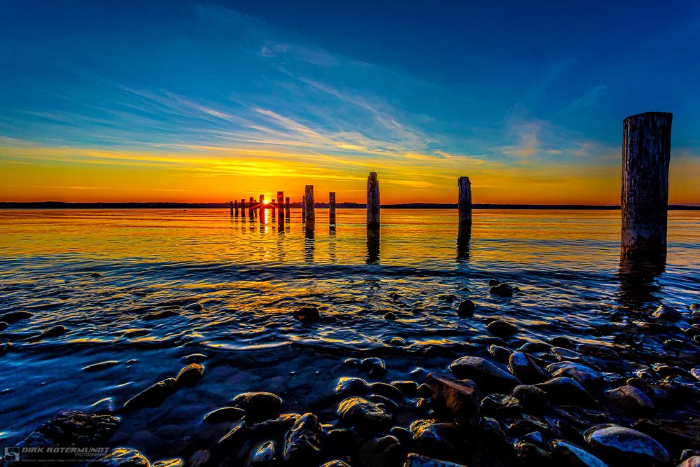 Sonnenuntergang am Starnberger See