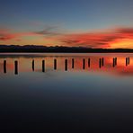 Sonnenuntergang am Starnberger See