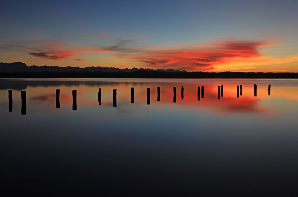 Sonnenuntergang am Starnberger See Foto & Bild | landschaft,  sonnenuntergänge, projekte Bilder auf fotocommunity