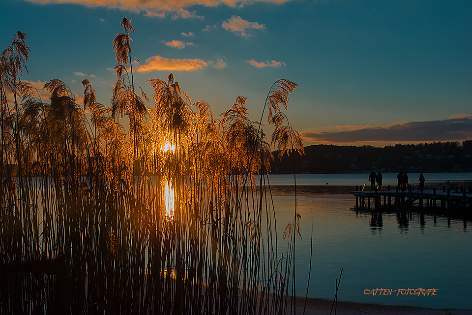 Sonnenuntergang am Starnberger See