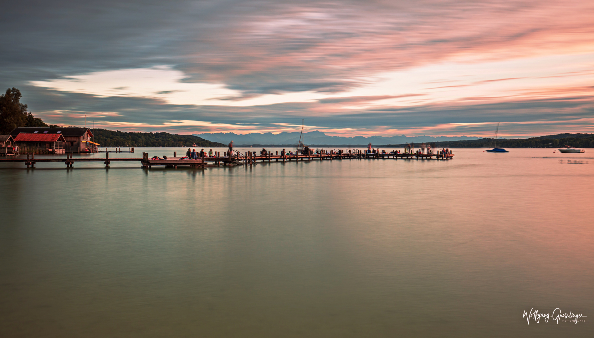 Sonnenuntergang am Starnberger See