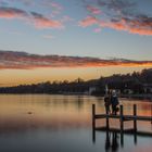 Sonnenuntergang am Starnberger See