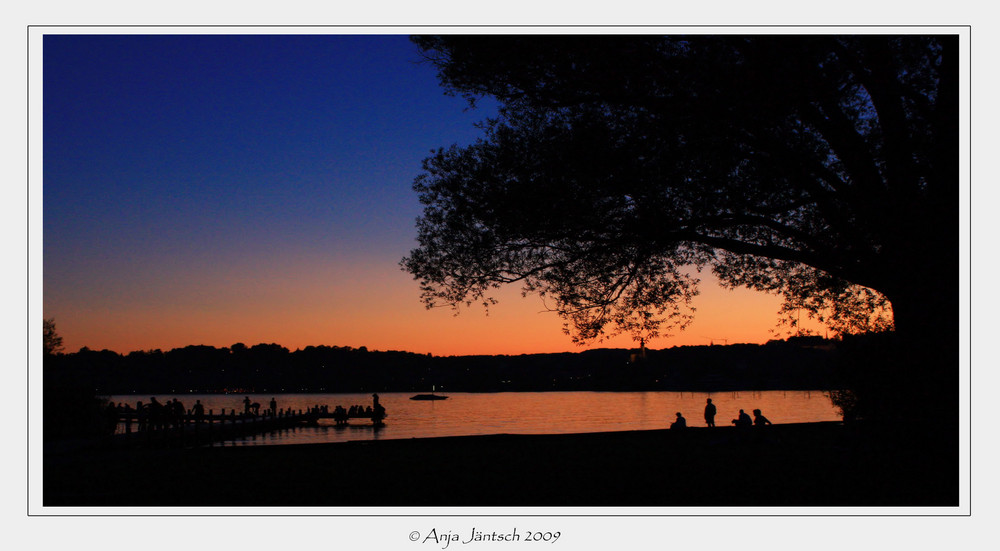 Sonnenuntergang am Starnberger See II