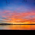 Sonnenuntergang am Starnberger See - November 2010