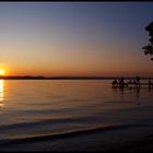 Sonnenuntergang am Starnbergersee