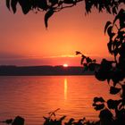 Sonnenuntergang am starnbergersee