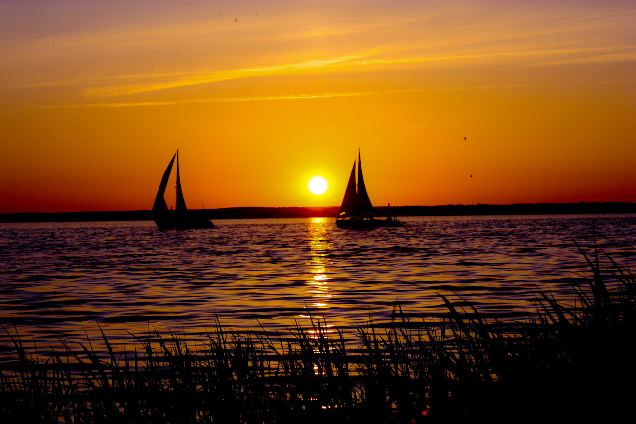 Sonnenuntergang am Steihuder Meer