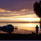 Sonnenuntergang am Steinhuder Meer