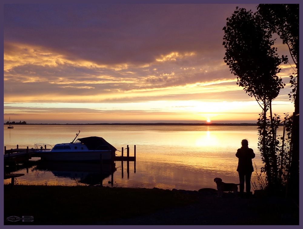 Sonnenuntergang am Steinhuder Meer