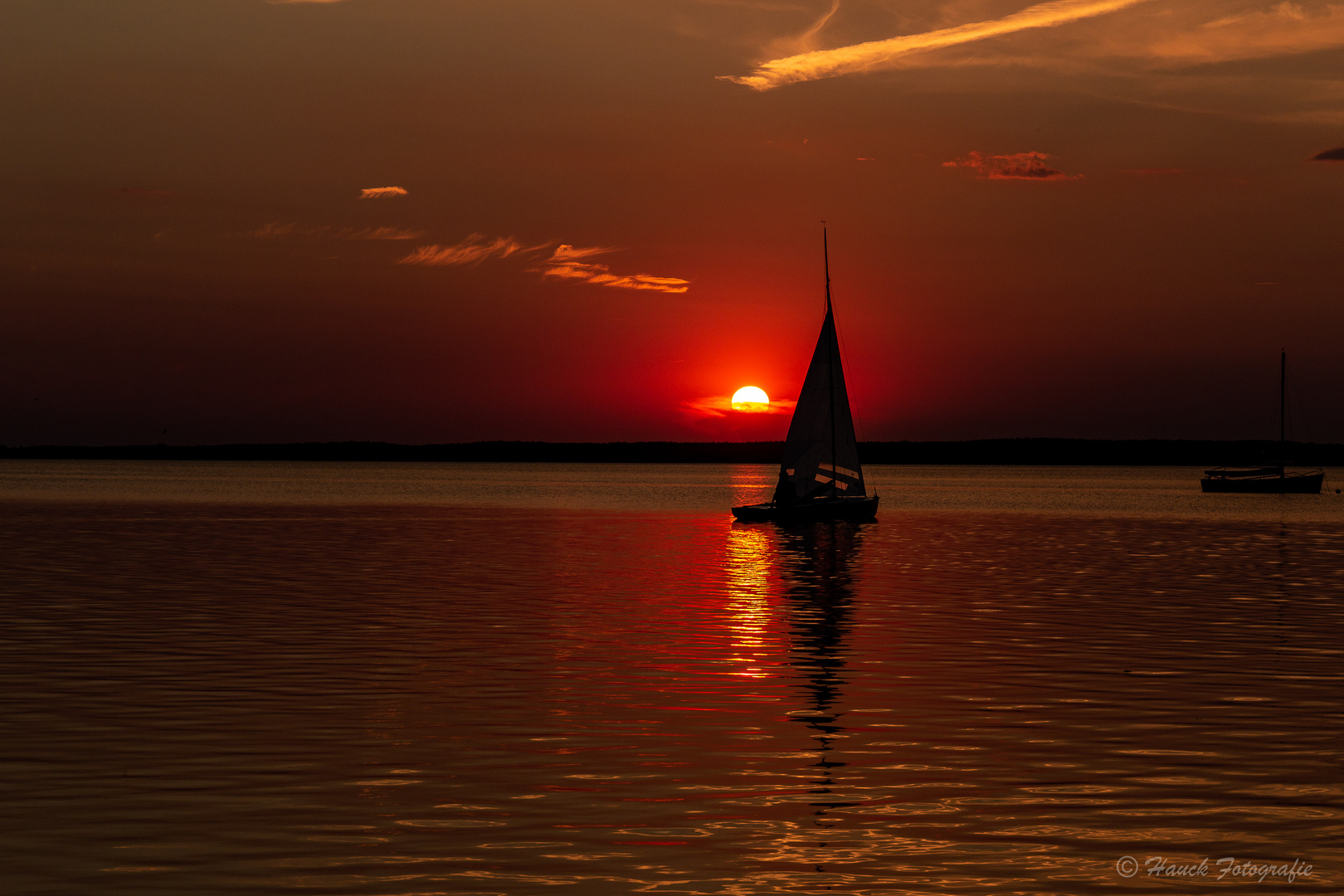 Sonnenuntergang am Steinhuder Meer