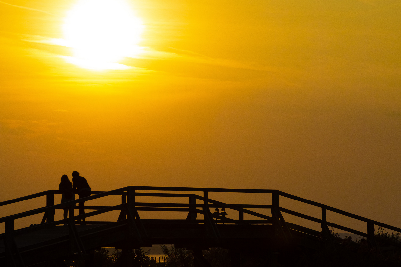 Sonnenuntergang am Steinhuder Meer #2