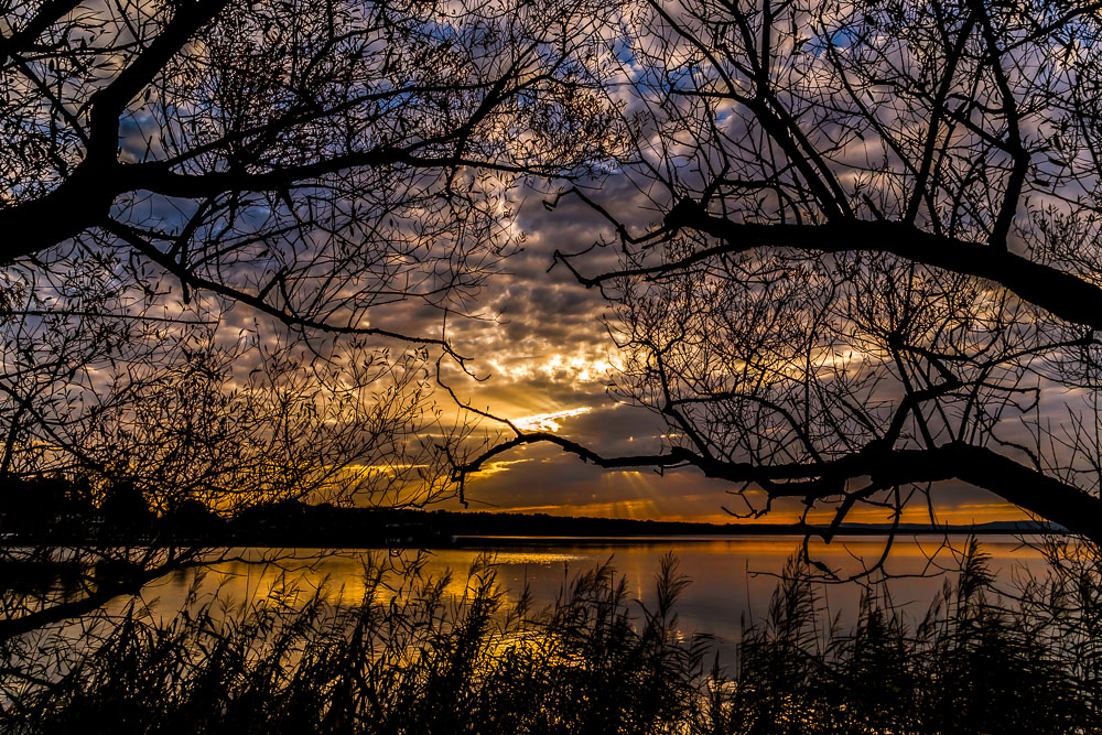 Sonnenuntergang am Steinhuder Meer