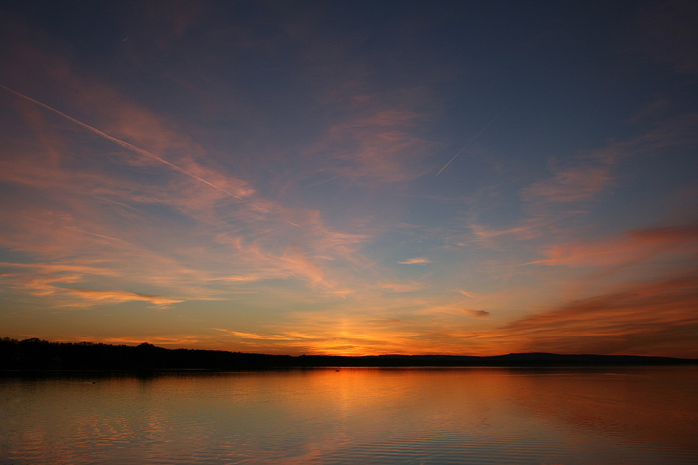 Sonnenuntergang am Steinhuder Meer #3