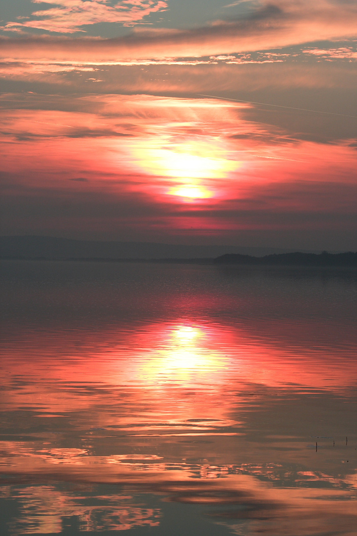 Sonnenuntergang am Steinhuder Meer