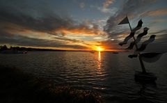 Sonnenuntergang am Steinhuder Meer