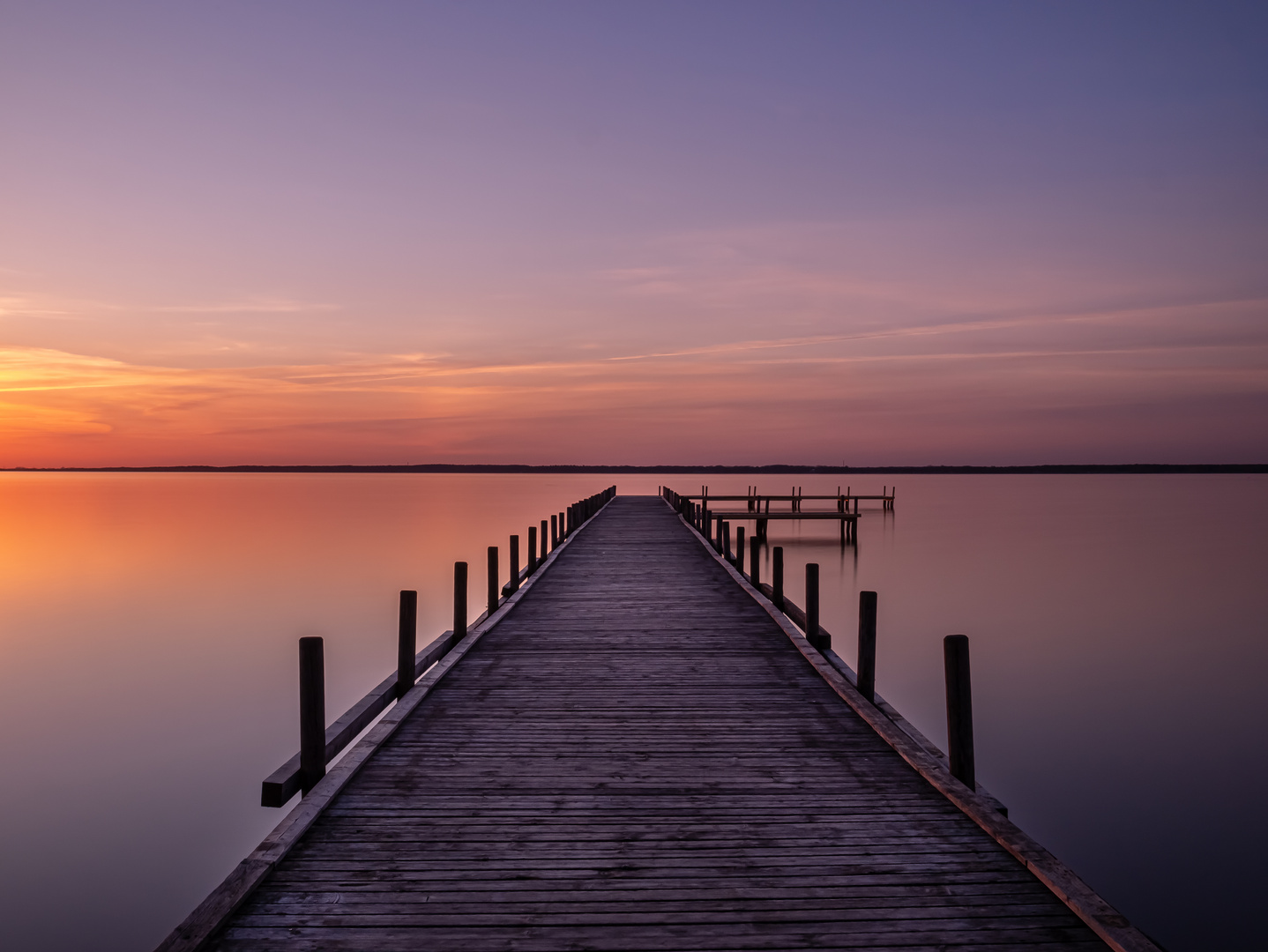 Sonnenuntergang am Steinhuder Meer