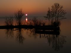 Sonnenuntergang am Steinhuder Meer