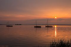 Sonnenuntergang am Steinhuder Meer