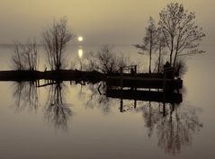 Sonnenuntergang am Steinhuder Meer