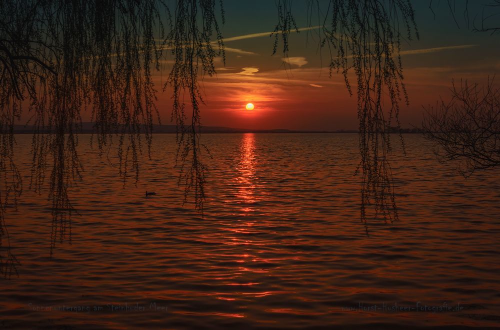 Sonnenuntergang am Steinhuder Meer