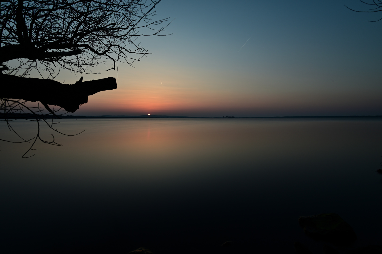 Sonnenuntergang am Steinhuder Meer