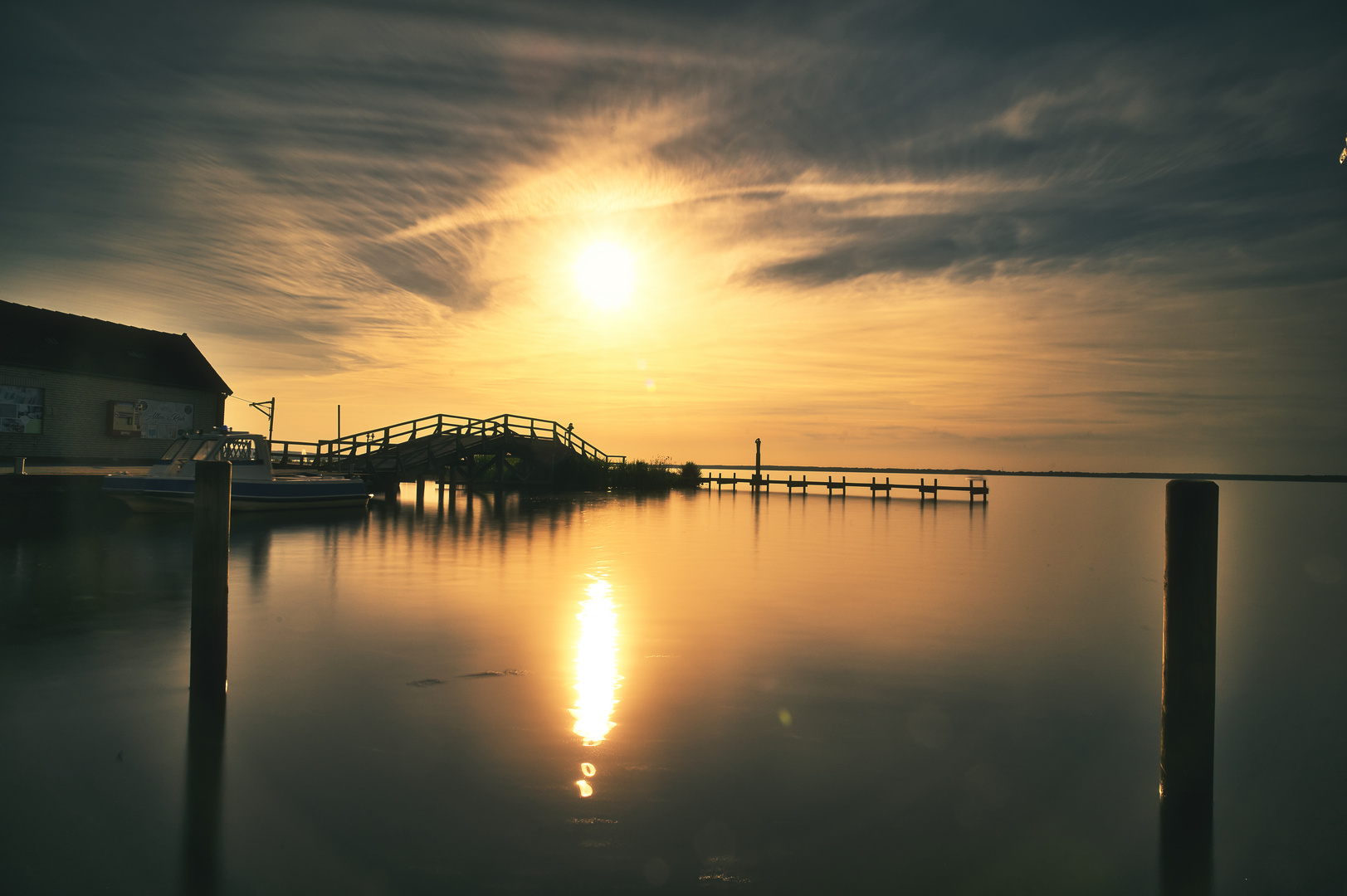 Sonnenuntergang am Steinhuder Meer