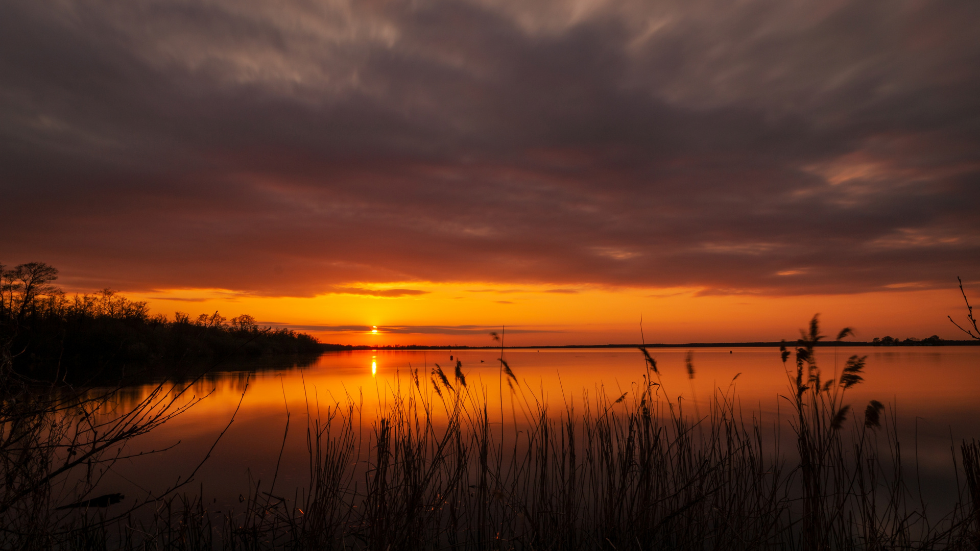 Sonnenuntergang am Steinhuder Meer