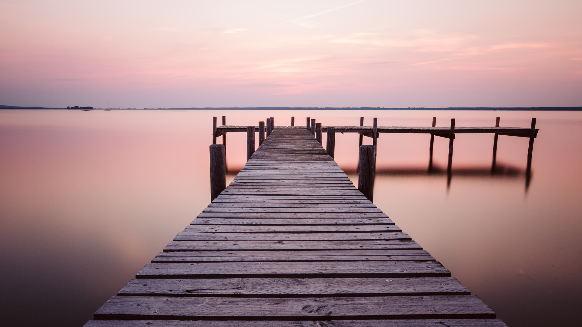 Sonnenuntergang am Steinhuder Meer