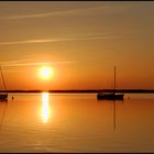 Sonnenuntergang am Steinhudermeer