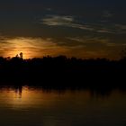 Sonnenuntergang am Steißlingersee