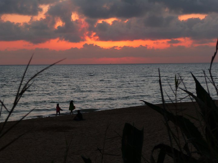 sonnenuntergang am strabnd